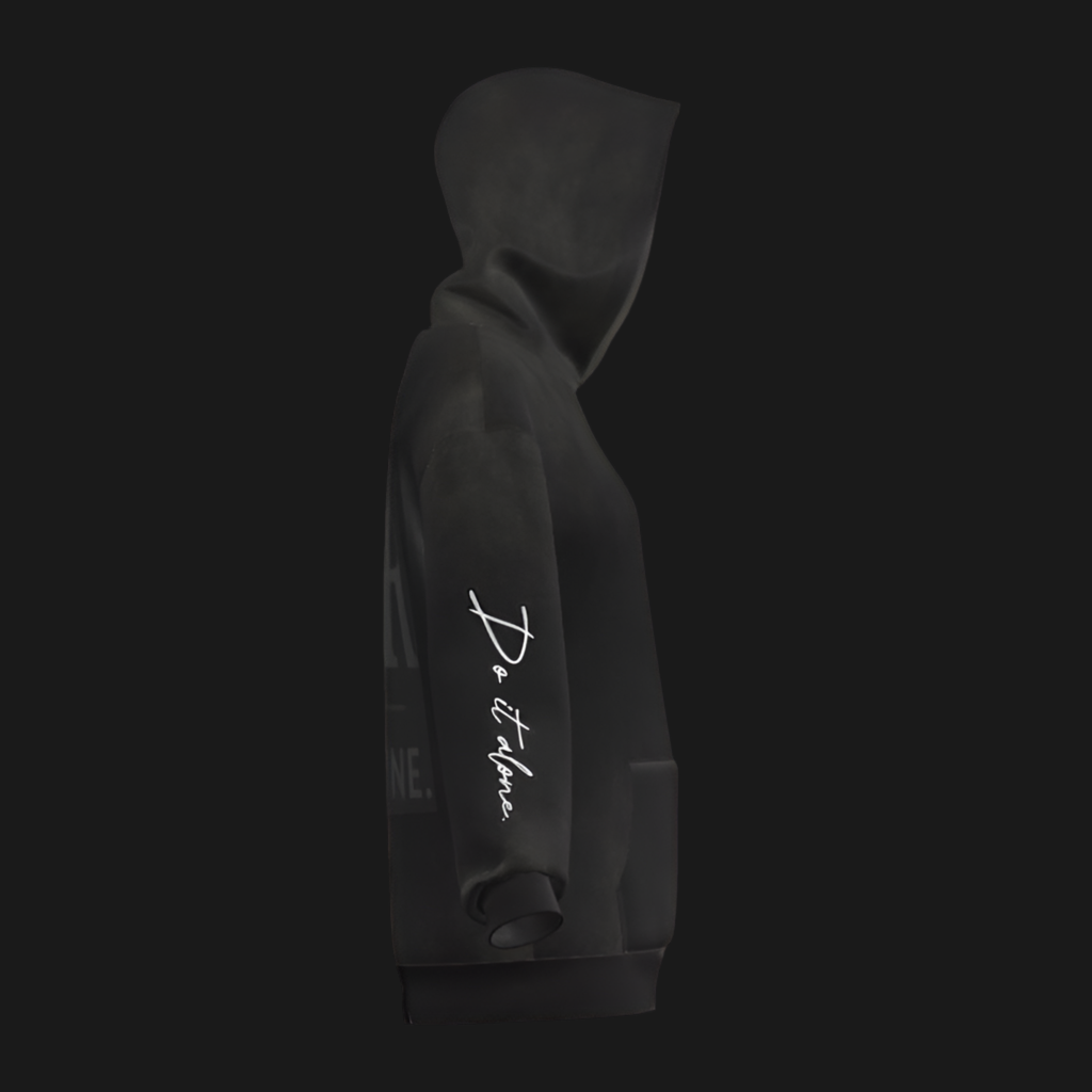 DSR Faded Hoodie - Smoky Black