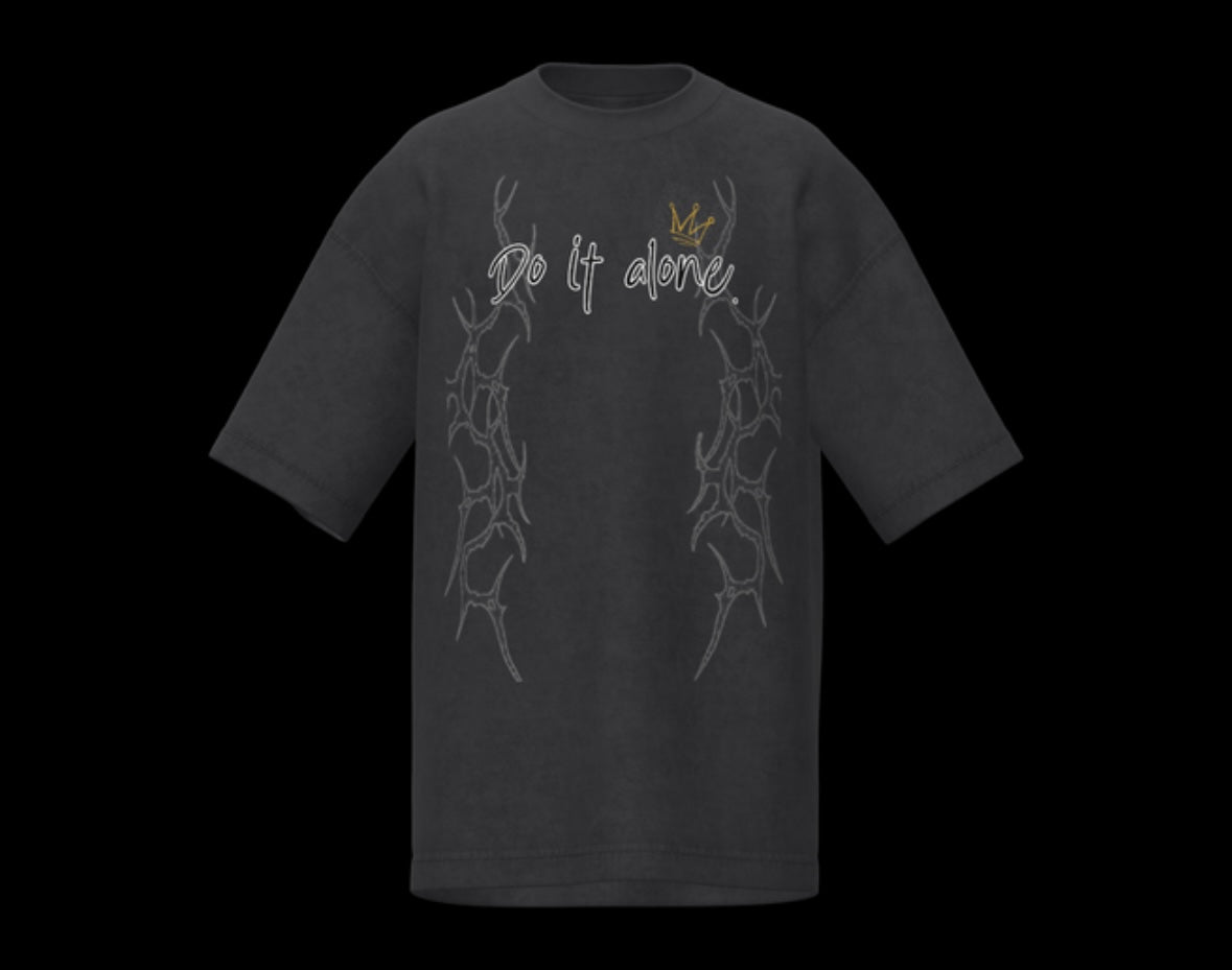 DSR “Do It Alone” Snow Wash Tee