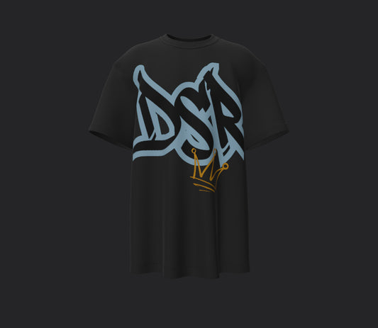 DSR Crown Graffiti Boxy Tee